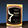 黑胡桃奖牌授权牌创意定制定做证书水晶奖杯实木质荣誉牌匾制作 商品缩略图4