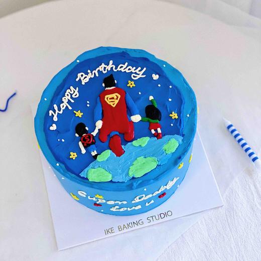 超人爸爸 | 手绘蛋糕 商品图3