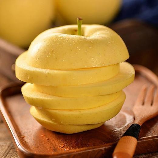 【奶油黄富士苹果 礼盒】8粒或9粒/箱，香甜可口 商品图2