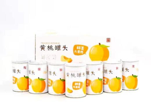 农科院黄桃罐头无添加（8罐*425克/罐） 商品图0