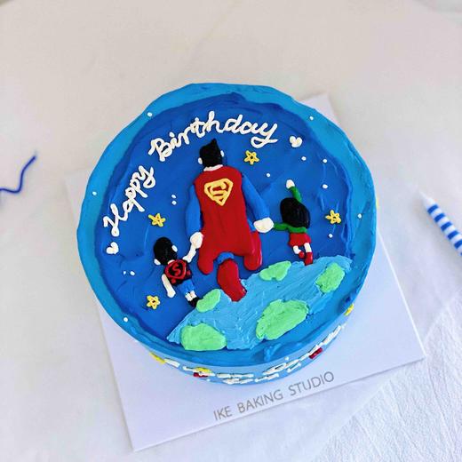 超人爸爸 | 手绘蛋糕 商品图1