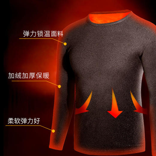 【男女加厚黄金绒保暖内衣套装】情侣套装秋冬秋裤防寒内衣，超保暖，不掉绒，送礼物精选 商品图2