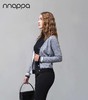 nnappa撞色边针织外套7199 商品缩略图2