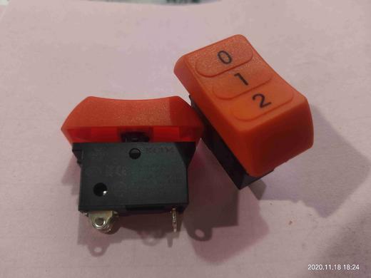 【货号02315】热风枪烤枪配件热风筒通用开关热风枪电源开关三档位拨动启动开关 商品图4