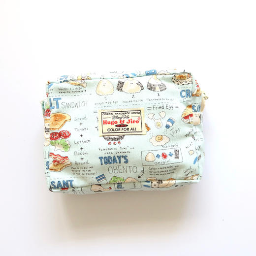 HUJI祤集Motley收纳包插画便当便当 商品图1