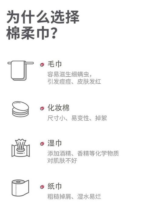 【洗出仙女颜】仙美黎洗脸巾洁面卸妆擦脸巾珍珠纹加厚20x20cm（卷） 商品图2