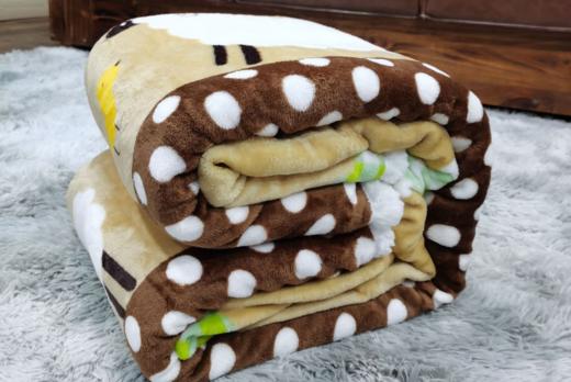 一张顺心顺酒卡+2床夏尔巴羊羔绒毯子加厚双层法兰绒毛毯礼品批发秋冬季床单午睡毯-CG 商品图4