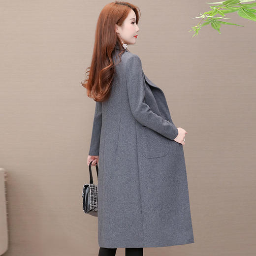YX-XYKL-88103冬季新款韩版时尚气质修身显瘦羊毛呢子大衣 商品图1