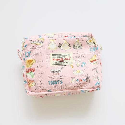 HUJI祤集Motley收纳包插画便当便当 商品图0