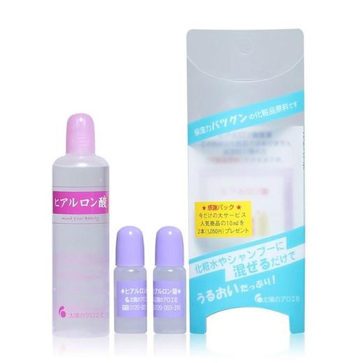 日本直邮 太阳社玻尿酸精华原液 80ml+20ml 透明质酸补水锁水保湿 商品图0