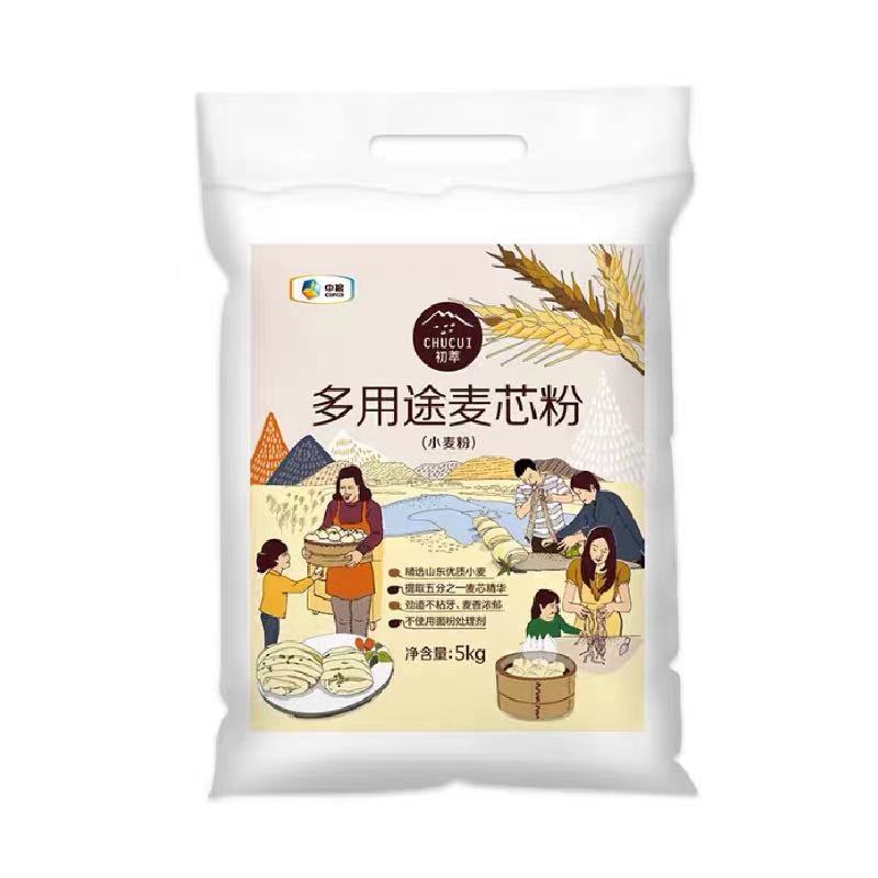 中粮初萃多用途麦芯粉5kg（无纺布）