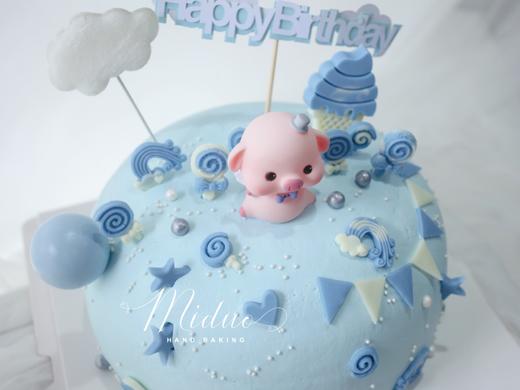 男孩款 可爱小猪 蓝色系 商品图2