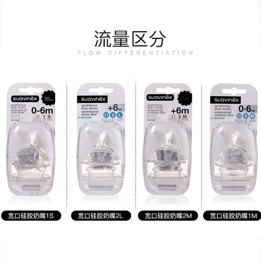 苏维妮仿生型拇指型奶嘴宽口径乳胶硅胶慢流速防胀气奶瓶奶嘴3800146 商品图2