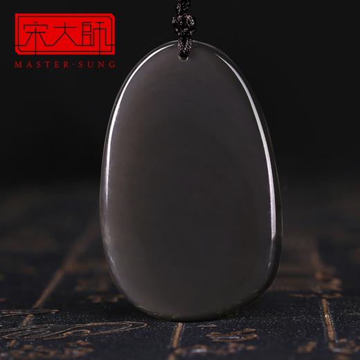 宋韶光十二生肖冰彩黑曜石男女士吊坠普贤阿弥陀佛项链 商品图1