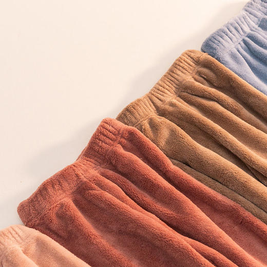 儿童暖暖裤加绒女童打底裤男童装冬季保暖睡衣裤加厚宝宝外穿 商品图3