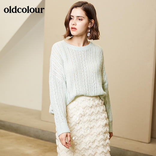 oldcolour毛织套头衫M11052118 商品图1