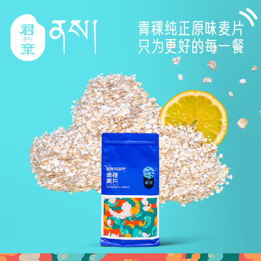 青稞麦片系列高端纯正原味优选青稞片448g/袋 西藏无污染 商品图6