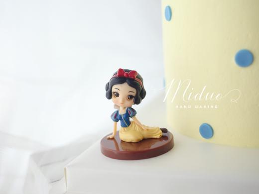 女孩款 白雪公主 复古红色蝴蝶结 公主蛋糕 商品图2