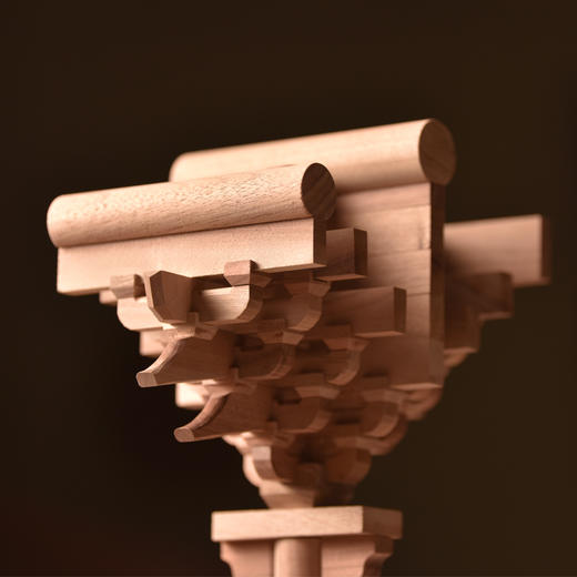 清式建筑榫卯 斗拱积木 设计精美 榫卯拼装 - 谁最中国