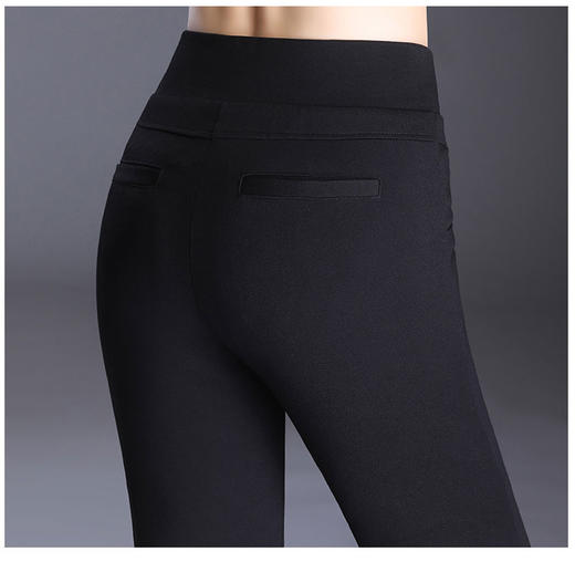 【现货】臣禾高腰羽绒侧边弹力绒踩脚打底裤S204060101 商品图6