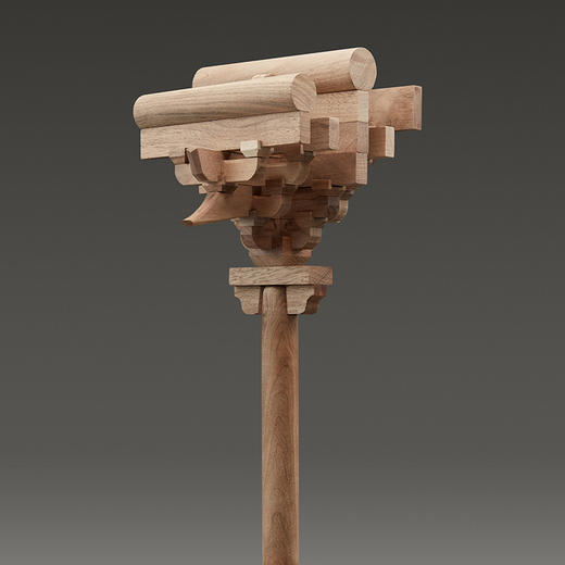 清式建筑榫卯 斗拱积木 设计精美 榫卯拼装 - 谁最中国