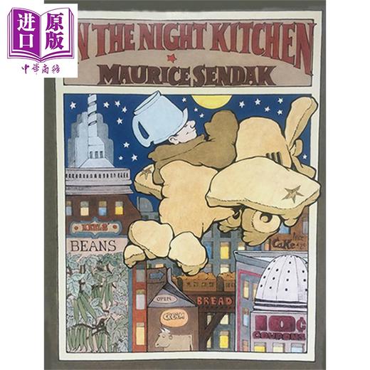 【中商原版】凯迪克：莫里斯.桑达克：厨房之夜狂想曲 In the Night Kitchen 儿童亲子故事绘本 英版平装 英文原版 6-9岁 商品图0