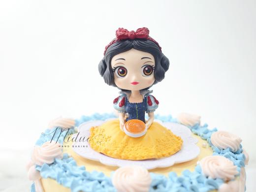 女孩款 白雪公主 复古裱花 公主蛋糕 商品图1