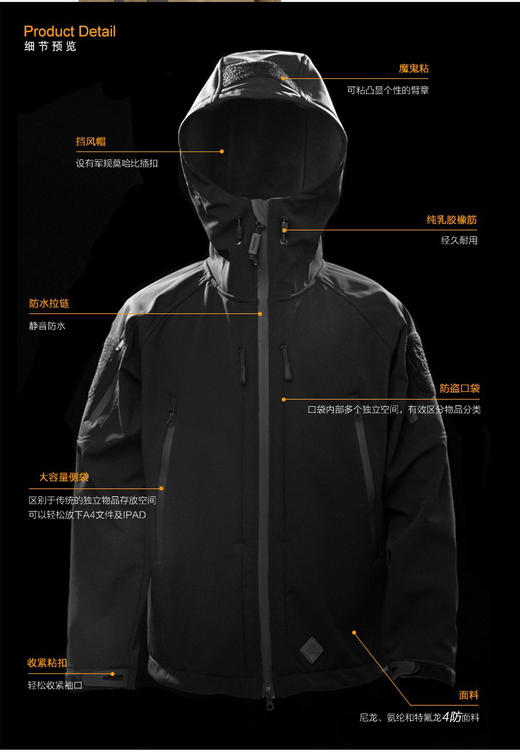 重型软壳VIP专拍 1001 商品图3