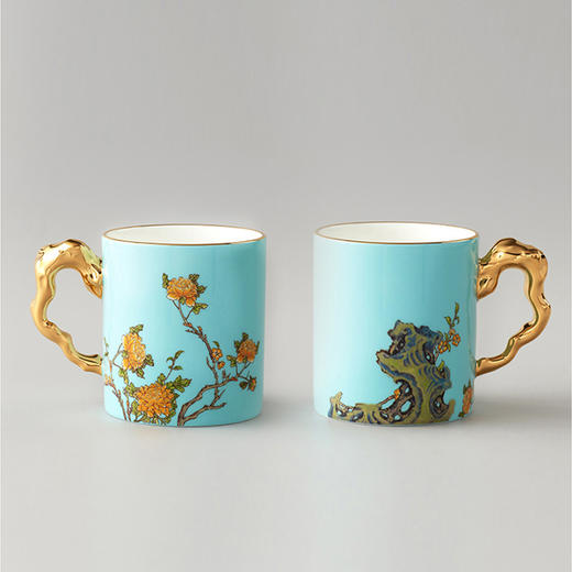 夫人瓷西湖蓝340ml马克杯 商品图2