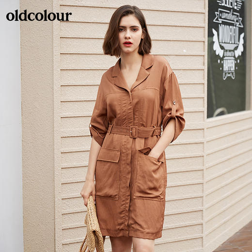 oldcolour中袖连衣裙M13102445 商品图2