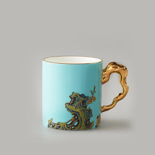 夫人瓷西湖蓝340ml马克杯 商品图1