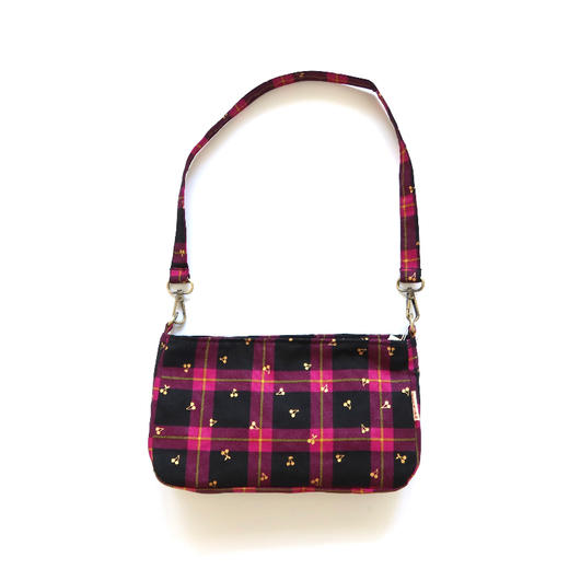 HUJI祤集Butter单肩包插画格纹樱桃 商品图3