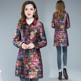 YWE  FL-QYL18轻薄保暖棉衣外套气质羽绒棉服