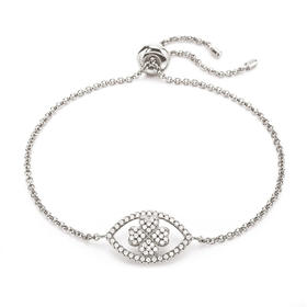 芙丽芙丽/Folli Follie 恶魔之眼四叶草手链