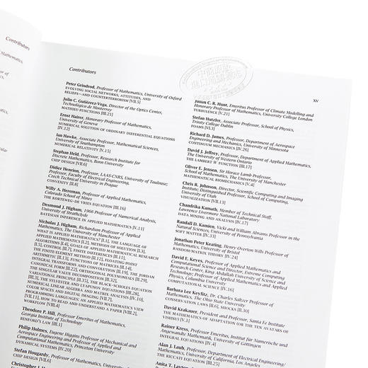 预售 【中商原版】普林斯顿应用数学指南 英文原版 The Princeton Companion to Applied Mathematics Nicholas Higham 商品图2