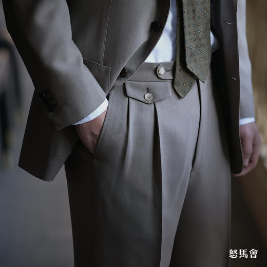 Hardy Minnis Fresco III Original 强捻抗皱卡其色意式全麻衬套装 商品图2