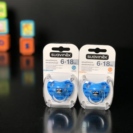 Suavinex苏维妮新生儿安抚奶嘴超软硅胶乳胶拇指型婴儿安睡型奶嘴 商品图7