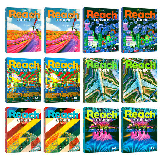 【麦凯思图书】Reach Higher 1A-6B 学生书 +练习册 商品图2