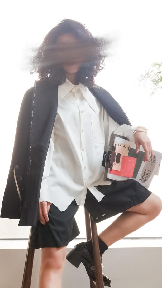 后中及两侧开叉西装-十点睡觉 商品图0