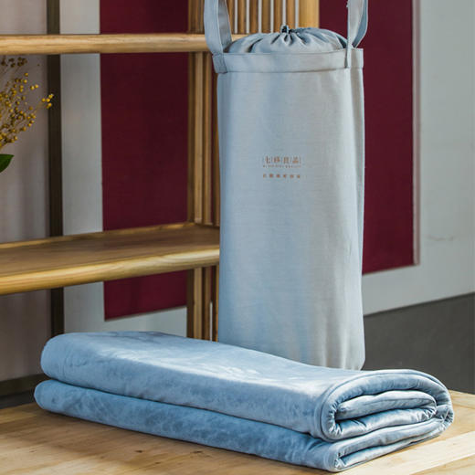 【七修好物】 艾绒加热毯 单人加热 甄选南阳伏牛山陈艾制成9档温度调节 商品图0