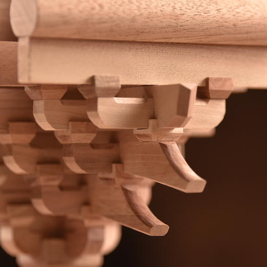 清式建筑榫卯 斗拱积木 设计精美 榫卯拼装 - 谁最中国