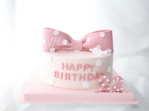 女士款 粉色波点蝴蝶结 少女心 商品图0