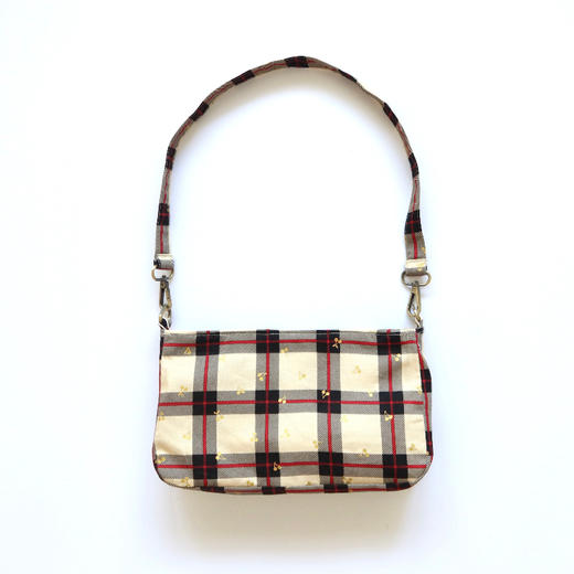 HUJI祤集Butter单肩包插画格纹樱桃 商品图2