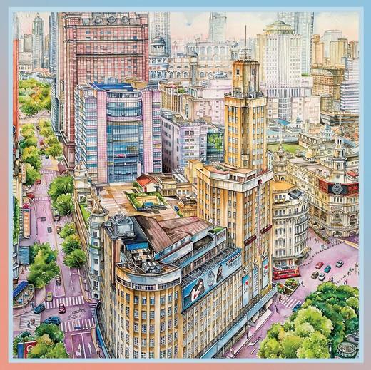 印象南京路丝巾 商品图2