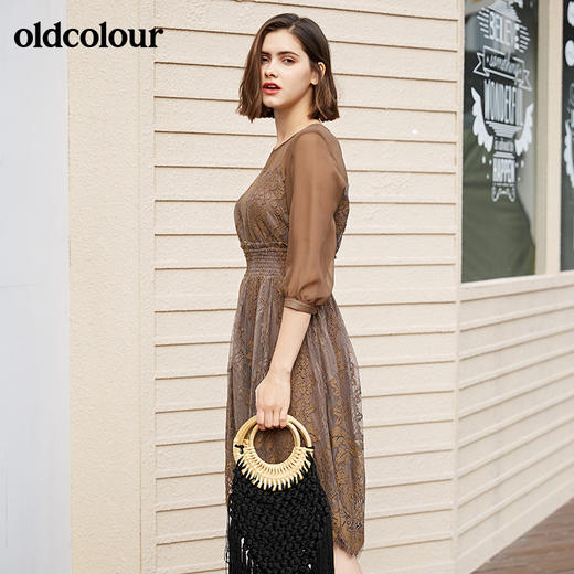 oldcolour中袖连衣裙M13102406 商品图1