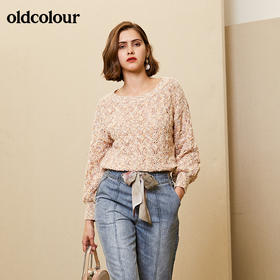 oldcolour毛织套头衫M11052135