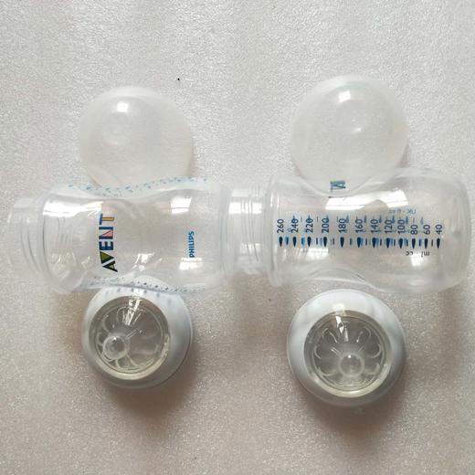 新安怡宽口径自然原生PP奶瓶9oz/260ML 对装 SCF693/27 商品图1