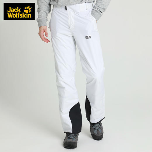 Jack wolfskin/狼爪男款冲锋裤户外保暖防水防风登山滑雪裤194-1112041-5018 商品图0