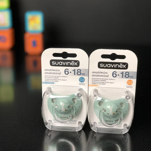 Suavinex苏维妮新生儿安抚奶嘴超软硅胶乳胶拇指型婴儿安睡型奶嘴 商品图8