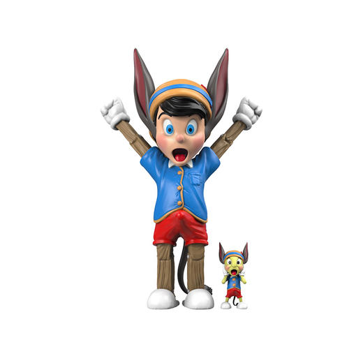 收藏系列 mighty jaxx 匹诺曹原色 收藏摆件